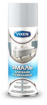Аэрозоль-эмаль VIXEN 520мл для ванн и керамики
