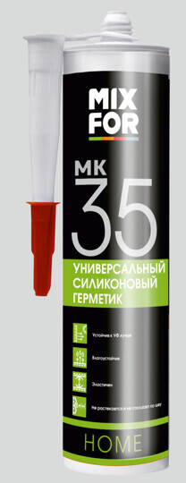 Герметик MIXFOR MK-35 Universal Silicone белый 260мл