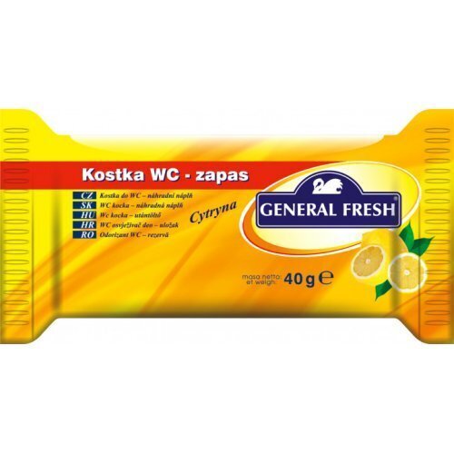 Вкладыш к освежителю для унитазов" WC KOSTCA"General Fresh лимон