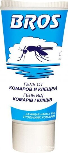 Гель от комаров (50 мл) BROS, РП