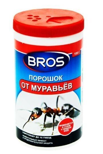 Порошок от муравьев (100 г) BROS, РП